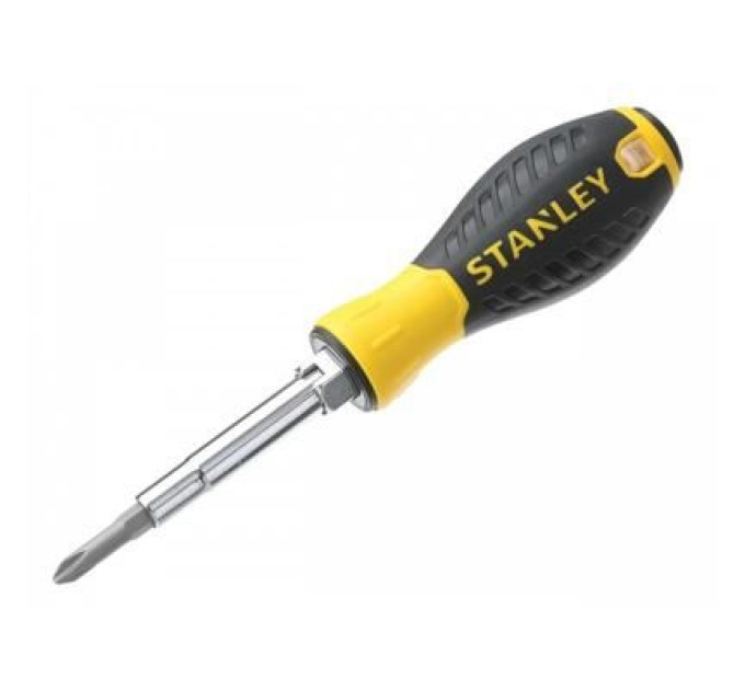 Stanley Набір викруток Stanley 6 Way, з 3 двосторонніми бітами (0-68-012)