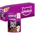 Whiskas Вологий корм для кішок Whiskas Pure Delight курка в желе 85 г (5900951303333)