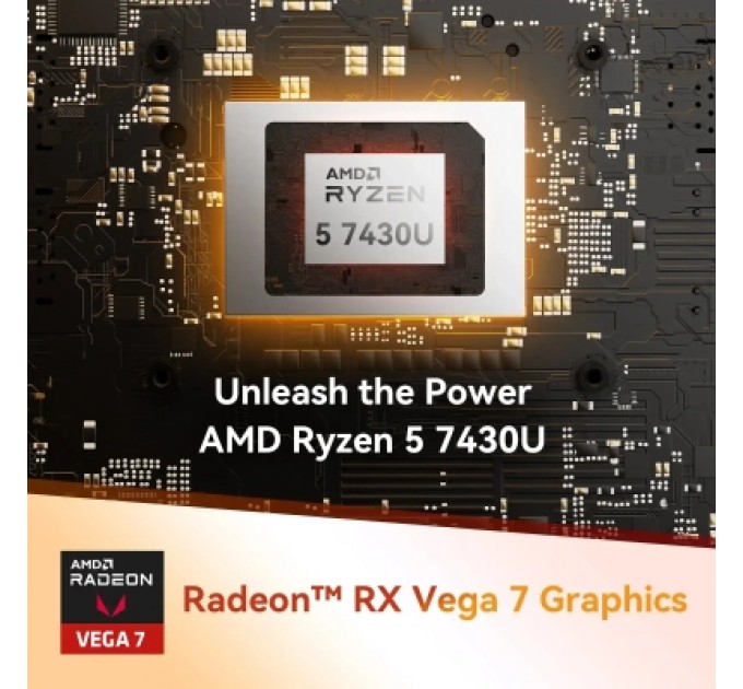 GEEKOM Комп'ютер GEEKOM Mimi PC A5 / Ryzen7 5825U, 16, 512, W11Pro (GMA5R75825U-16512-EU)