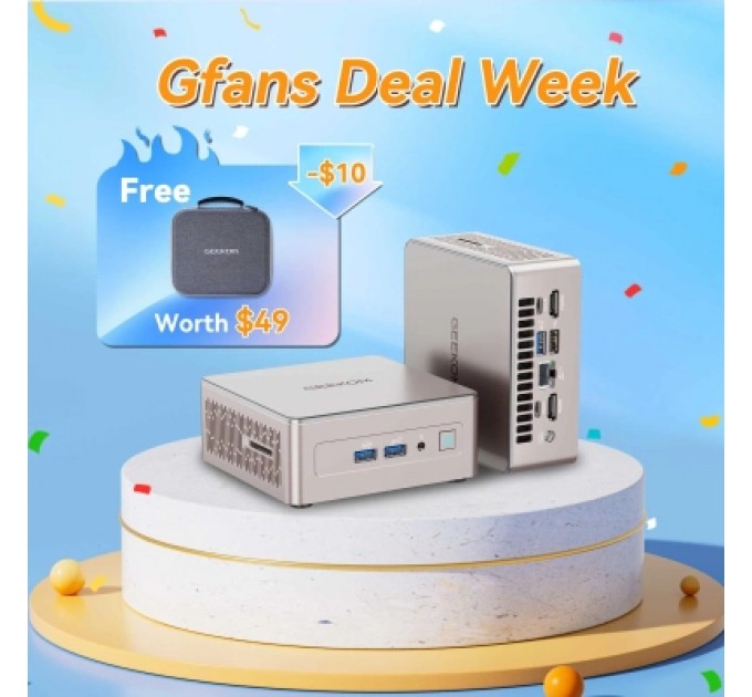 GEEKOM Комп'ютер GEEKOM Mimi PC A5 / Ryzen7 5825U, 16, 512, W11Pro (GMA5R75825U-16512-EU)