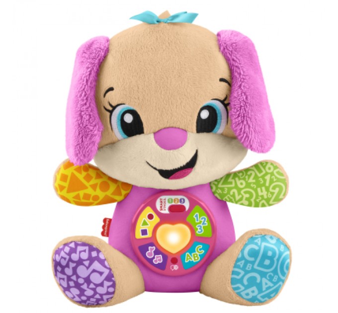 Розвиваюча іграшка Fisher-Price Smart Stages Сестричка розумного цуценя багатомовна (JFD32)