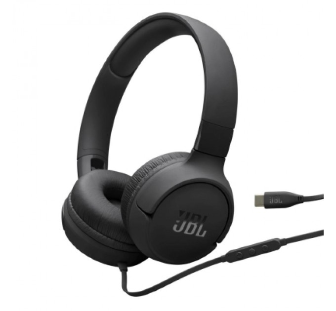 JBL Навушники JBL Tune 520C USB-C Black (JBLT520CBLK)