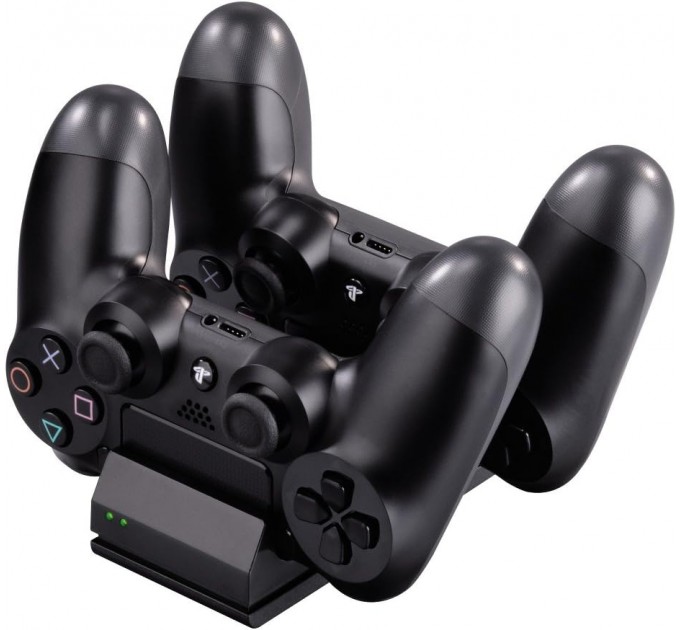 Hama Зарядний пристрій Hama Dual Charger для геймпадів Sony DualShock 4 Black (00115480)