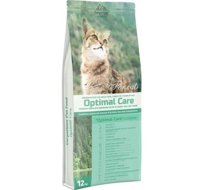 Carpathian Pet Food Сухий корм для кішок Carpathian Pet Food Optimal Care 12 кг (4820111140817)