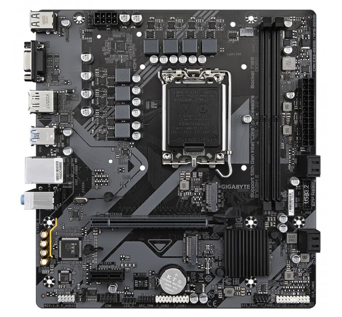 GIGABYTE Материнська плата Gigabyte B760M E Socket 1700