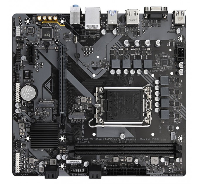 GIGABYTE Материнська плата Gigabyte B760M E Socket 1700