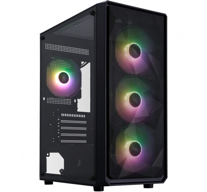 1stPlayer Корпус 1stPlayer FD3-M-BK-4F7 Black без БЖ