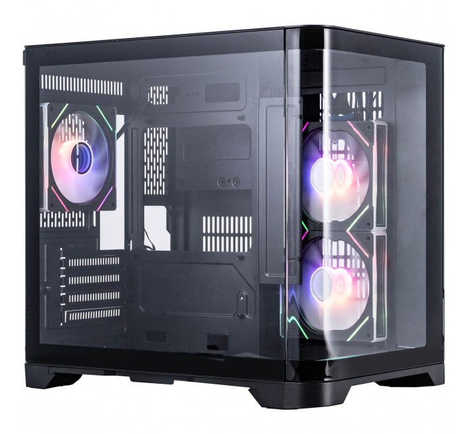 1stPlayer Корпус 1stPlayer UV5-BK-2FC7R-1FC7 Black без БЖ