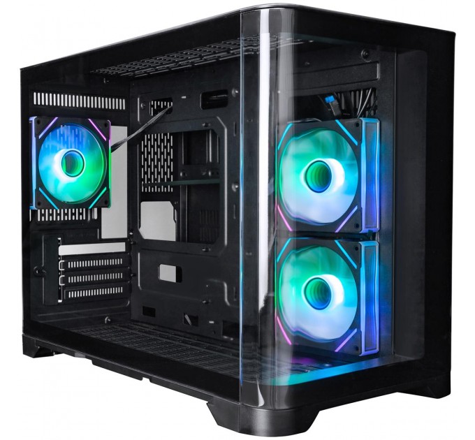 1stPlayer Корпус 1stPlayer UV6-BK-2FC7R-1FC7 Black без БЖ