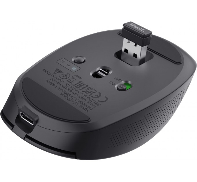 Trust Миша бездротова Trust Ozaa Compact Black (24819)