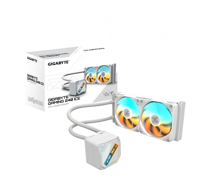 GIGABYTE Система водяного охолодження Gigabyte Gaming 240 Ice