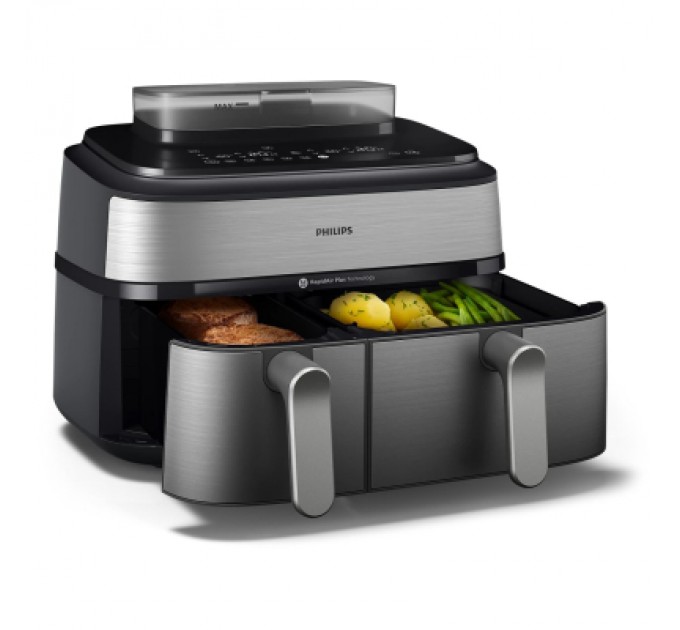 Philips Мультипіч Philips Dual Basket Airfryer 5000 Series (NA555/00)
