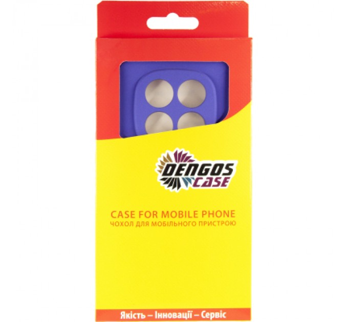 Dengos Чохол до мобільного телефона Dengos Carbon POCO X7 5G (Purple) (DG-TPU-CRBN-230)