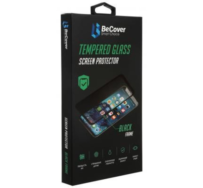 BeCover Скло захисне BeCover Premium Samsung Galaxy A12 SM-A125 Black (705598)