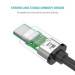 Ugreen Дата кабель USB-C to USB-C 2.0m US286 3A Black Ugreen (10306)