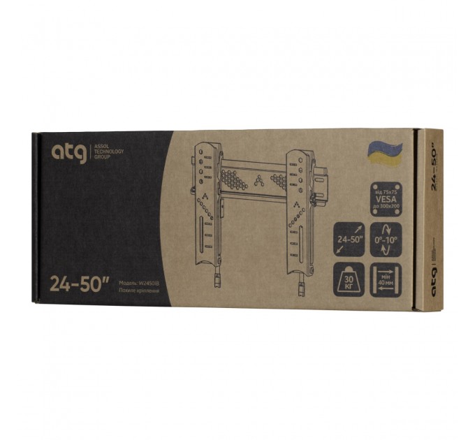 ATG Кронштейн ATG W2450IB (4820276050167) (VESA300х200)