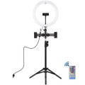Puluz Набір блогера Puluz Ring USB LED lamp PKT3068B 11.8" + tripod 1.1 м (PKT3068B)