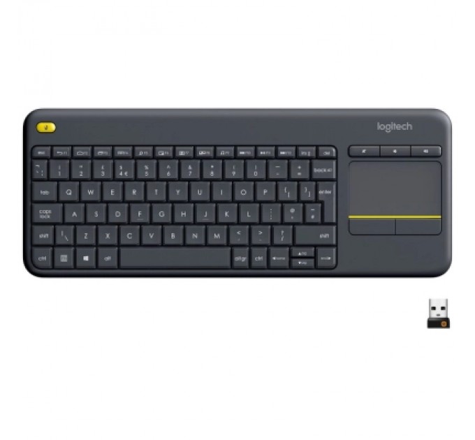 Logitech Клавіатура Logitech K250 Bluetooth/Wireless UA Graphite (920-013822)