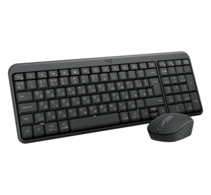 Logitech Комплект Logitech MK250 Bluetooth/Wireles UA Graphite (920-013823)