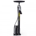 СИЛА Велосипедний насос СИЛА ручний з манометром 38х500 чорний (900436)