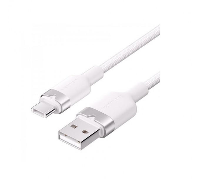 Vention Кабель Vention USB - USB Type-C (M/M), 60W, 3A, 2 м, White (CTNWH)