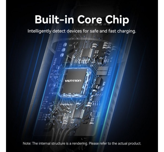 Vention Кабель Vention USB Type-C - USB Type-C (M/M), 100W, 5A, 1 м, White (TRGWF)