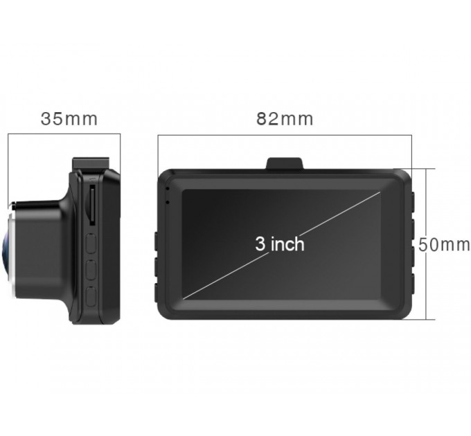 Відеореєстратор CarCam T418 Dual