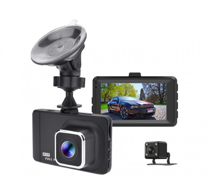 Відеореєстратор CarCam T418 Dual