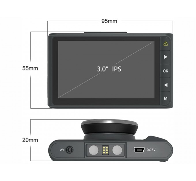 Відеореєстратор CarCam T418m