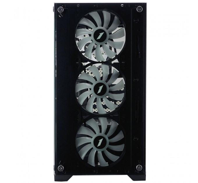 1stPlayer Корпус 1stPlayer X2-M-BK-4F7 Black без БЖ