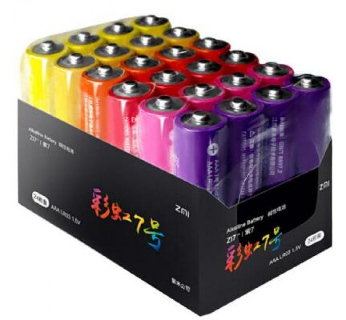 ZMI Батарейка ZMI ZI5 Rainbow AA batteries * 24 (AA524)