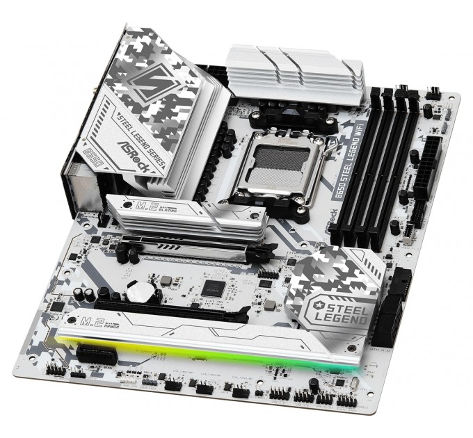 Материнська плата ASRock B650 Steel Legend WiFi Socket AM5