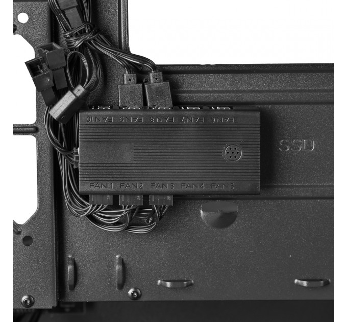 Корпус Prologix Lumi GM-01AB Glass Black