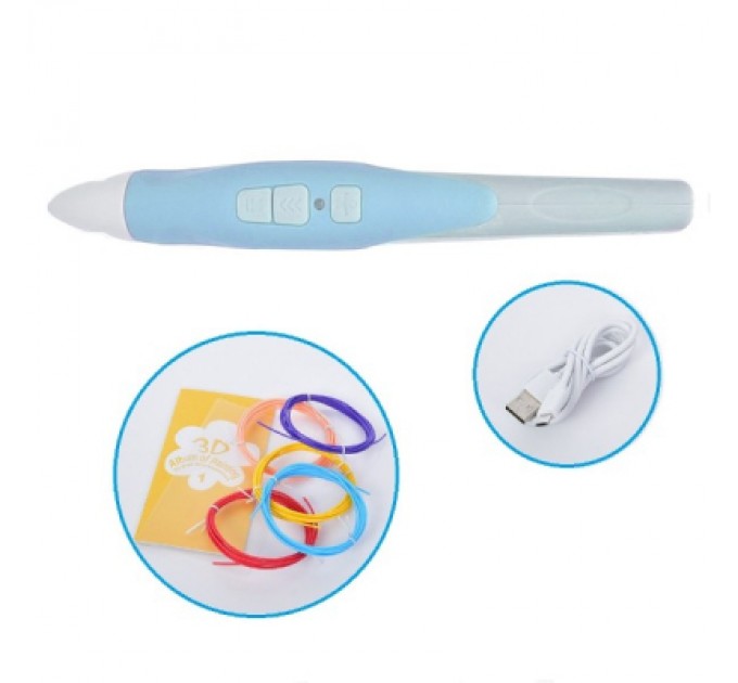 Bambi 3D - ручка Bambi 309W (blue) (309W blue)