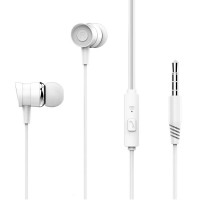 Гарнітура XO EP20 Music Earphone White (6920680866946)