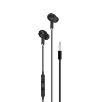 Гарнітура XO EP22 Music Earphone Black (6920680869350)