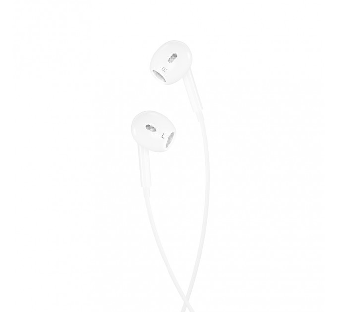 XO Гарнітура XO EP43 In-ear Earphone White (6920680879175)