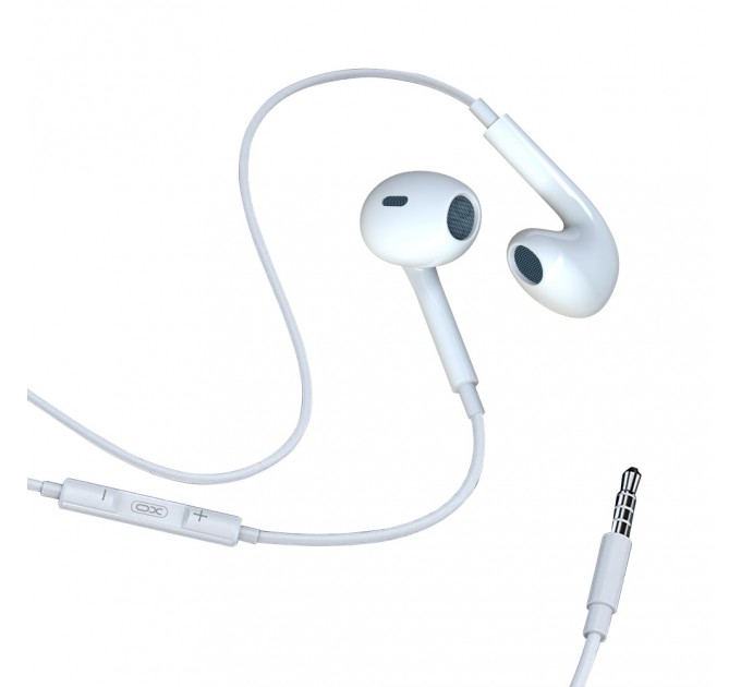 XO Гарнітура XO EP43 In-ear Earphone White (6920680879175)