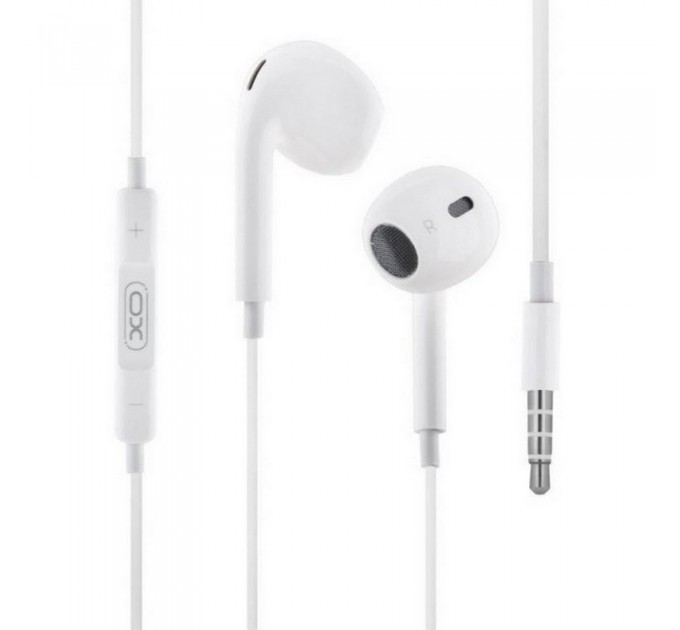 XO Гарнітура XO EP43 In-ear Earphone White (6920680879175)