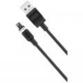 XO Кабель XO NB187 USB - Lightning, (M/M), 2.1A 1 м Black (6920680879632)