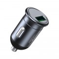 Автомобільний зарядний пристрій XO CC46 (USB, 3A) Gray (6920680827343)