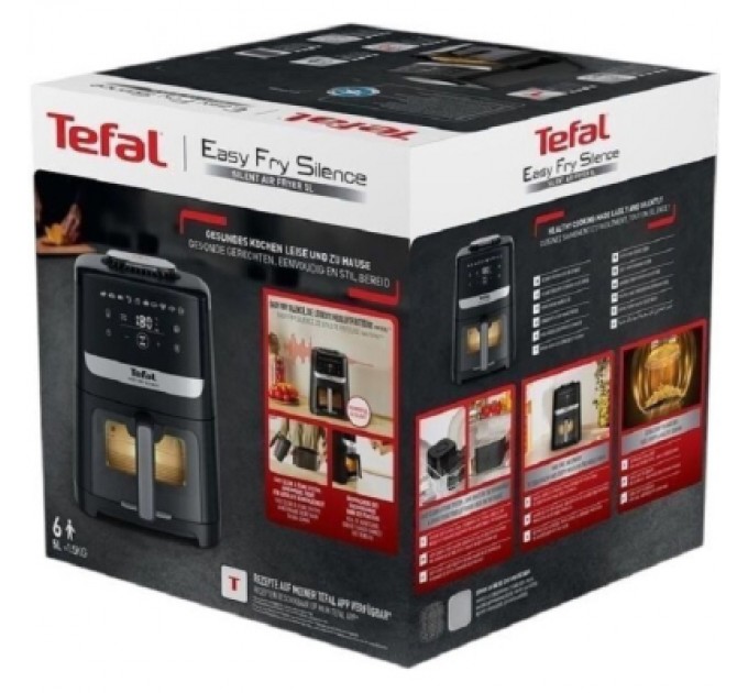 Tefal Мультипіч Tefal Easy Fry Silence Vision XL (EY5568E0)