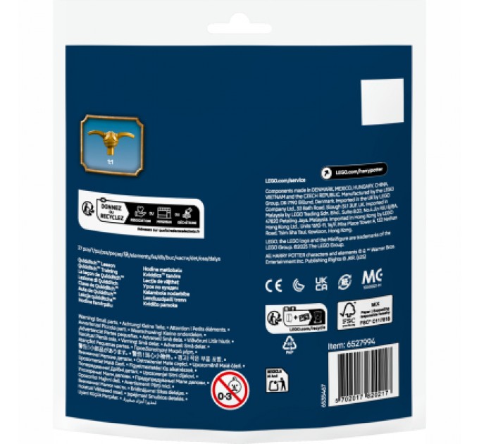 LEGO Конструктор LEGO Harry Potter Урок з Квідичу (30706)