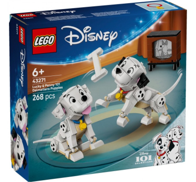 LEGO Конструктор LEGO Disney Лакі та Пенні. 101 далматинець (43271)