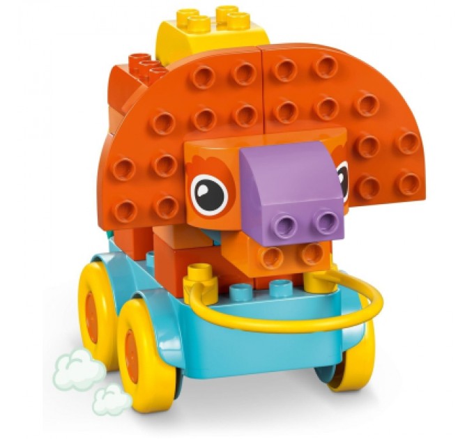 LEGO Конструктор LEGO DUPLO Динозаври на колесах 3 в 1 (10451)