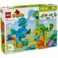 LEGO Конструктор LEGO DUPLO Динозаври на колесах 3 в 1 (10451)