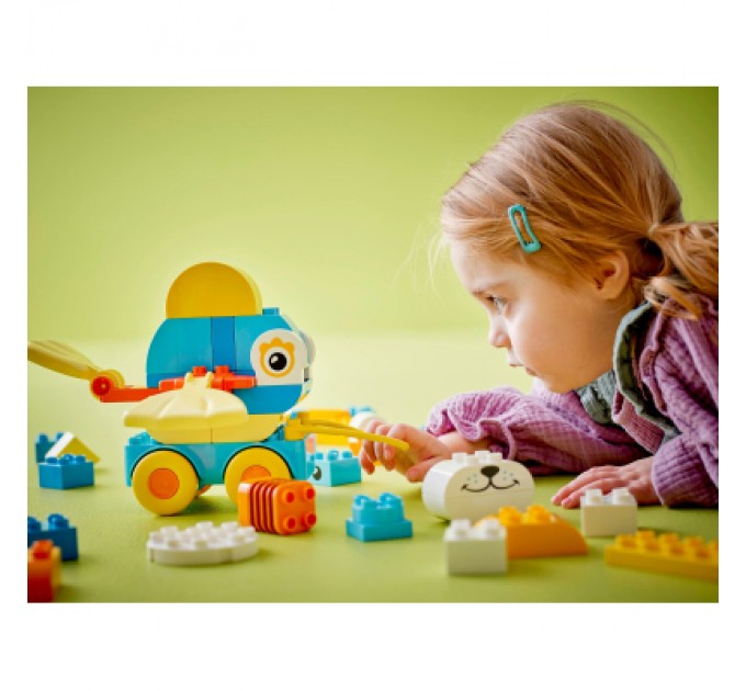 LEGO Конструктор LEGO DUPLO Тварини на колесах 3 в 1 (10448-)