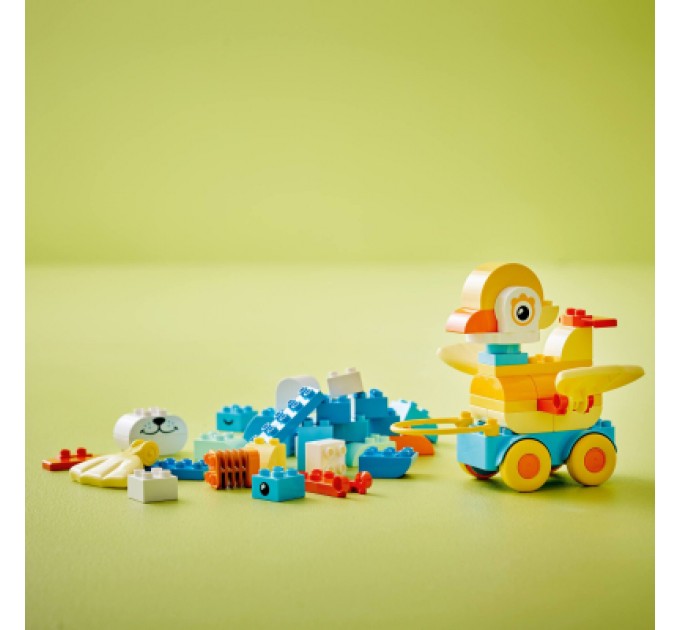 LEGO Конструктор LEGO DUPLO Тварини на колесах 3 в 1 (10448-)