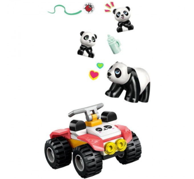 Конструктор LEGO Friends Догляд за тваринами в заповіднику панд (42648)