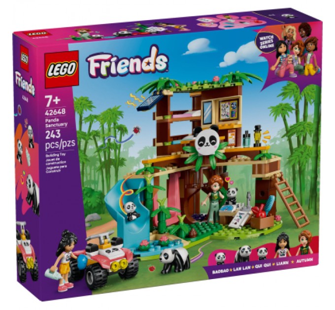 Конструктор LEGO Friends Догляд за тваринами в заповіднику панд (42648)